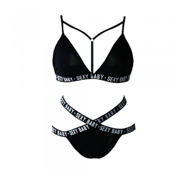 Fashion Sexy Women Backless Lingerie Set 2PC Bralette Panty Strapless Push Up Bras Thong Set Underwear Arm for Women Erotic CP